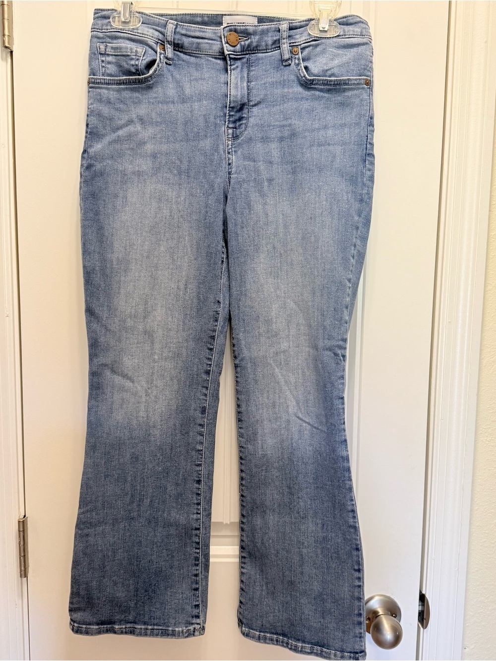 William Rast Light Blue midrise crop bootcut Jeans